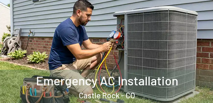  Emergency AC Installation Castle Rock - CO